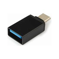 Адаптер Cablexpert OTG USB 3.0 AF-Type-C Black